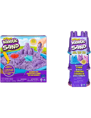 Kinetic Sand Sandbox Set Varios Modelos