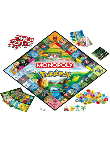 Juego de Mesa Monopoly Edición Pokémon -...