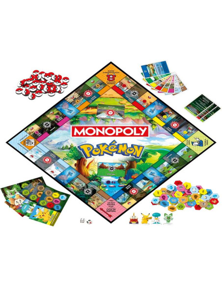 Juego de Mesa Monopoly Edición Pokémon - Versión en español