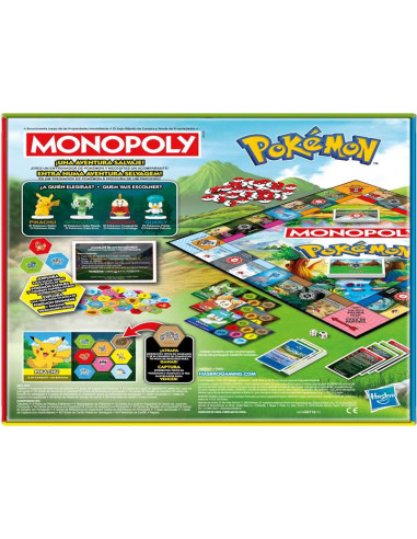 Juego de Mesa Monopoly Edición Pokémon -...