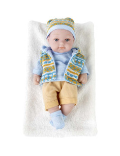 Muñeca Real Baby PequeBB 25 cm – Bebé clásico para juego...