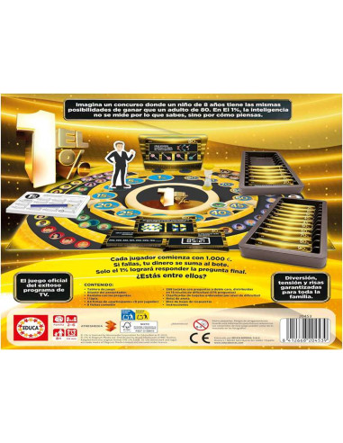 EL 1% | Juego de Mesa Divertido para Familia y...