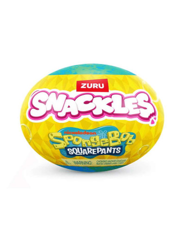 SNACKLES Bob Esponja – Serie 1 (peluche sorpresa)