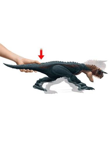 Jurassic World Charge N Chomp Carnotauro Figura...