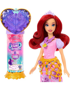Disney Princesas Muñeca Ariel Accesorios con 8sorpresas,...