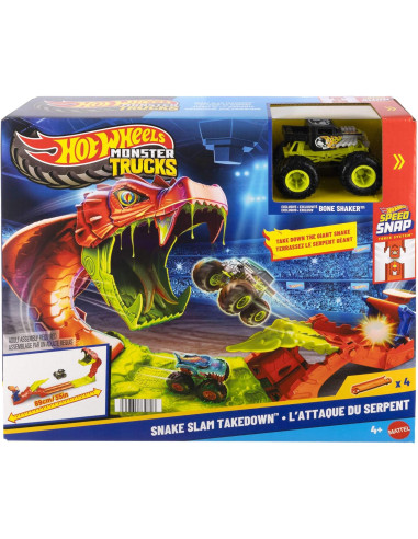 Hot Wheels Monster Trucks Derriba a la...