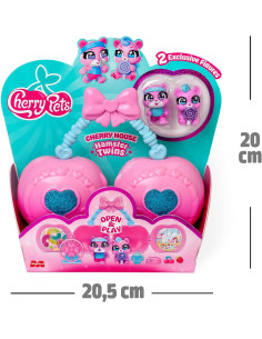 Cherry House Hamster Twins. Casita en Forma de Cereza 2