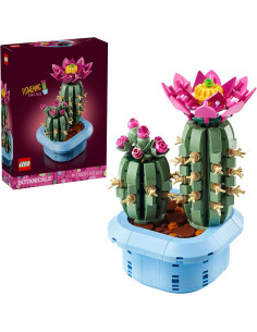 LEGO Botanicals Cactus en Flor - Planta con Maceta...