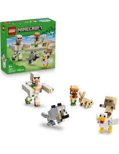 LEGO Minecraft Ataque del Jinete Avícola en el Desierto –...