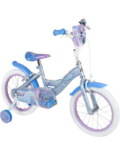 Bicicleta Infantil Disney Frozen de 16" para niños de 5 a...
