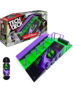 Tech Deck - Pista Nyjah Rail Shredder Skatepark X-Connect...