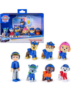Paw Patrol Patrulla Canina - Pack 7 Figuras de Rescate...