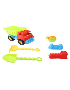 Camión volquete de playa con accesorios – Set de arena... 2