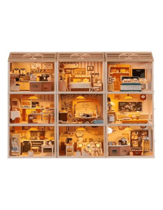 Casa Miniatura DIY Dreamy Rooms con Luz – Kit de...