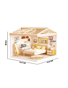 Casa Miniatura DIY Dreamy Rooms con Luz – Kit de... 2