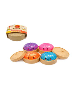 Squishy Dumpling Sorpresa Glitter 8,5 cm – Bao Blandito...