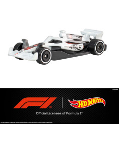 Hot Wheels Pack de 5 Coches de Juguete F1 a Escala 1:64 2