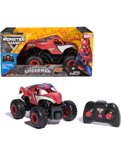 Monster Jam Monster Truck Teledirigido Spiderman Coche RC...