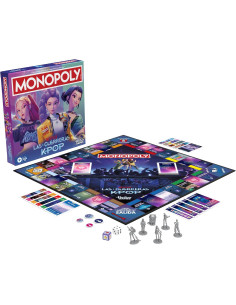 Juego de Mesa Monopoly: KPOP Demon Hunters 2