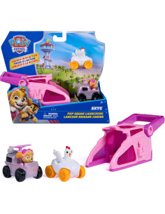 Patrulla Canina - Pack Pup Squad Racers Lanzador con 2...