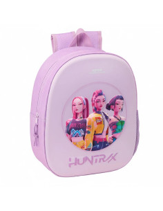 Mochila 3D K-POP Demon Hunters - Huntrix "Iconic" lila...