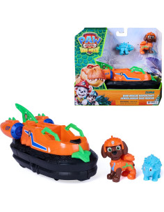 Patrulla Canina Dino Movie Rescue Aerodeslizador Zuma y 2...