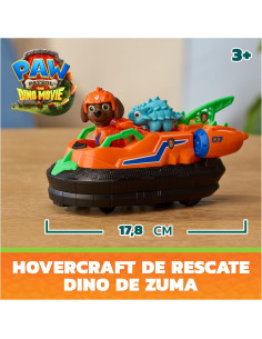 Patrulla Canina Dino Movie Rescue Aerodeslizador Zuma y 2... 2