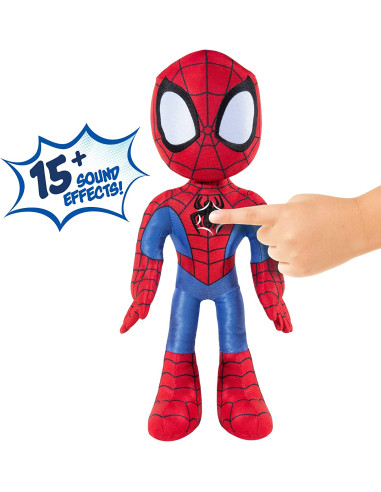 Spidey und seine Super-Freunde - My Freund Spidey, 40 cm de Peluche con Sonido