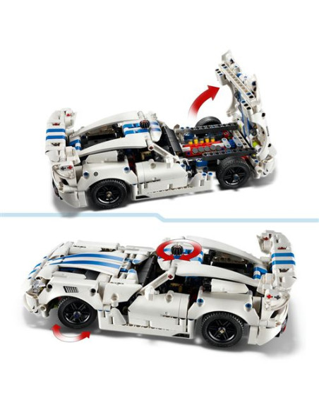 LEGO Technic 42234 Deportivo Dodge Viper GTS-R