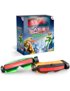 Laser Shoot, Juego de Batalla Visión Láser con 2 Máscaras...