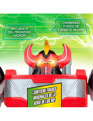 Power Rangers Ultimate Megazord Electrónico,...