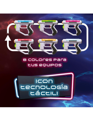 Bizak Laser X Micro Blaster Batalla Láser Pack...