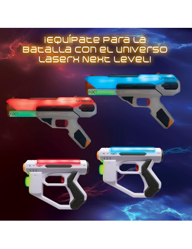Bizak Laser X Micro Blaster Batalla Láser Pack...