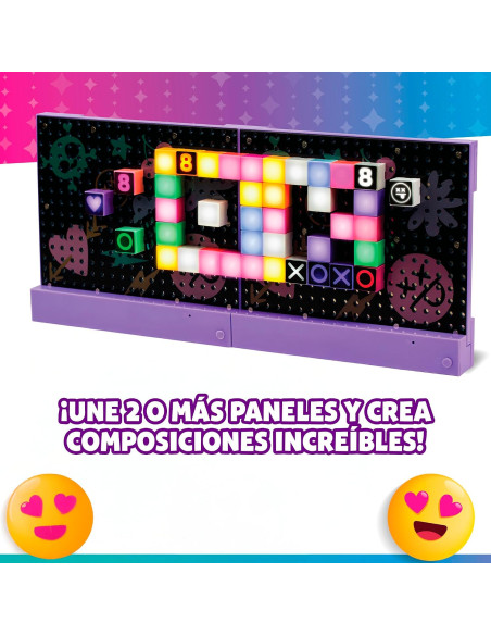 Bizak Lumimags Rebel Decoración Panel Luminoso LED +8 Años
