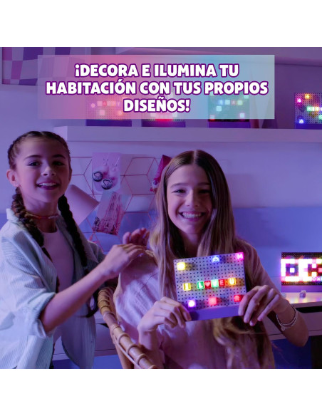 Bizak Lumimags Rebel Decoración Panel Luminoso LED +8 Años