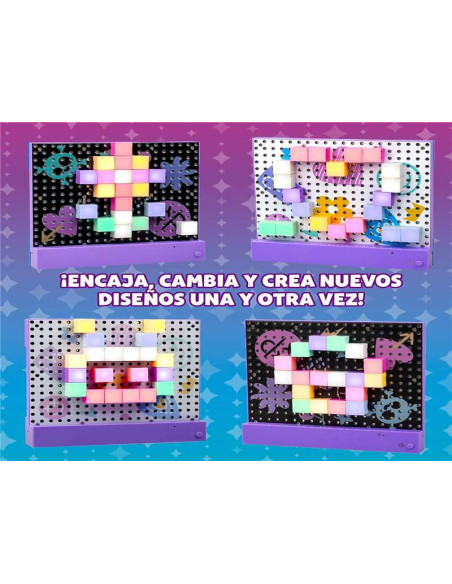 Bizak Lumimags Rebel Decoración Panel Luminoso LED +8 Años