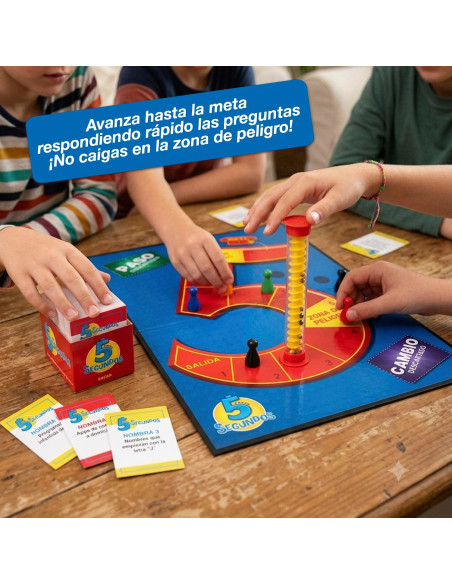 Bizak 5 Segundos Juego Rápido Preguntas y Respuestas +8 Años