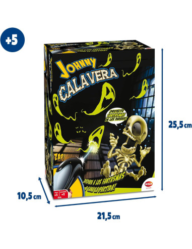 Bizak Johnny Calavera Juego Interactivo Atrapa...