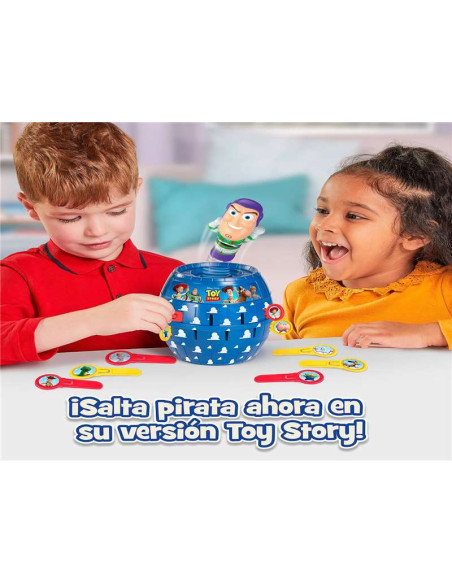 Bizak Salta Buzz Lightyear, Juego de acción con Figura Oficial Toy Story