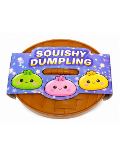 Dumpling Bao Esponjoso Glitter 8,5 cm