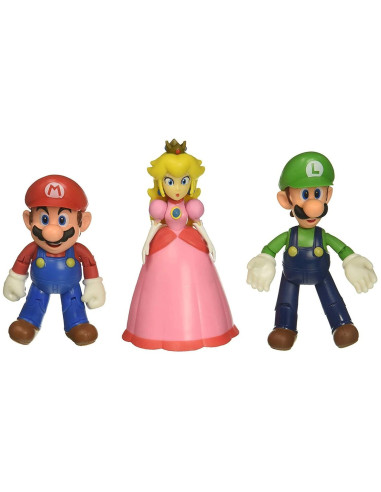 Set 3 Figuras Super Mario 10 cm