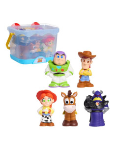 Set de 5 figuras de baño de Toy Story de Disney Pixar 2