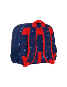 Mochila Escolar Junior Adaptable Spiderman Neon 2