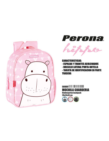 HIPPO Mochilita 28cm La Compañera Perfecta para...
