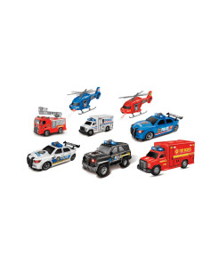 Motor Planet Mega Set Vehículos de Emergencia – Modelos...