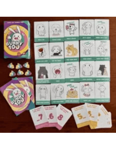 Bunny 100 Juego de Cartas Familiar 2