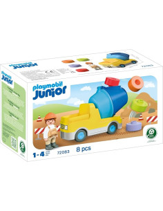 PLAYMOBIL | Junior | Hormigonera | Vehículo de Obra con...