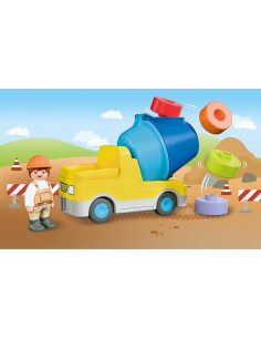 PLAYMOBIL | Junior | Hormigonera | Vehículo de Obra con... 2