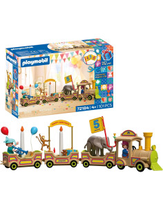 PLAYMOBIL | Tren de cumpleaños | Tren Festivo con...