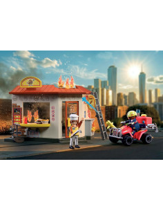 PLAYMOBIL | City Action | Quad de Bomberos con Puesto de... 2